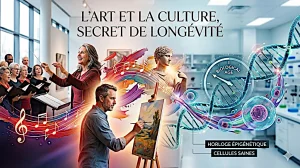Les horloges épigénétiques prédisent avec précision votre risque de maladies futures et même votre durée de vie, l'engagement dans la culture les aide plus que d'autres activités....