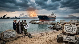 Trump avait même lancé une menace apocalyptique : si l'Iran ne signait pas avant minuit, « une civilisation entière mourrait cette nuit ». Or un cesse-le-feu précaire, de façade, sur papier seulement