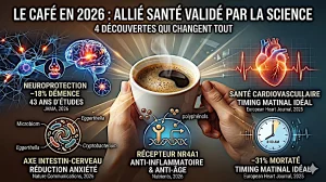 Café et santé : 4 découvertes scientifiques majeures (2026) qui explique les bienfaits de l'exelir noir