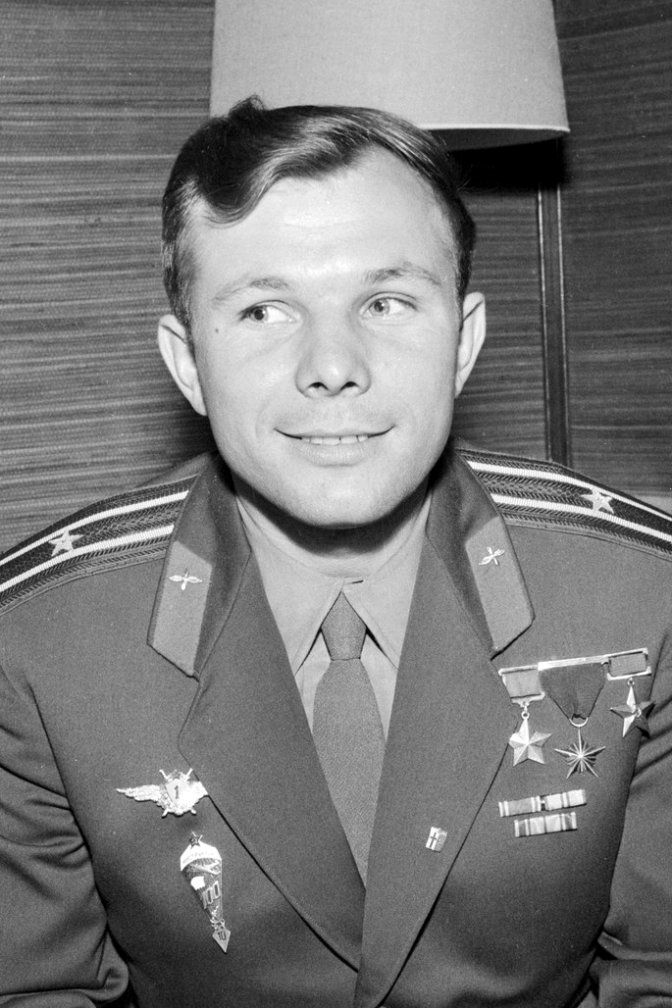 Youri Gagarine en 1961.